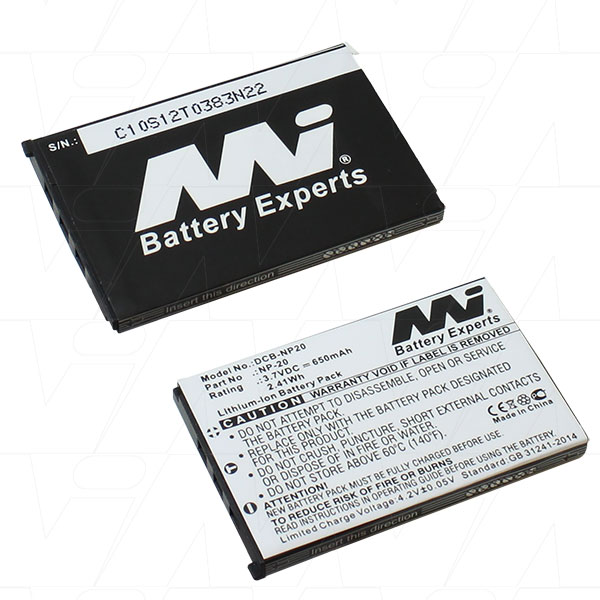 MI Battery Experts DCB-NP20-BP1